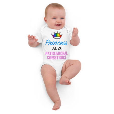 Princess: Organic cotton baby bodysuit