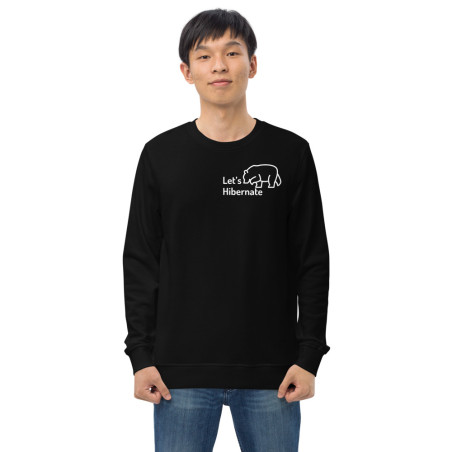 Let's Hibernate printed sweatshirt