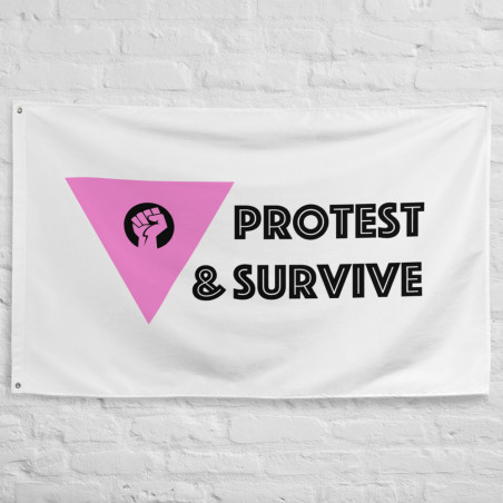 Protest & Survive Flag
